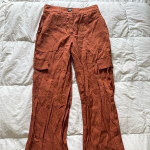Women's Rust Cargo Pants